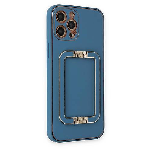 iPhone 12 Pro Max K�l�f Coco Elit Kapak - Mavi