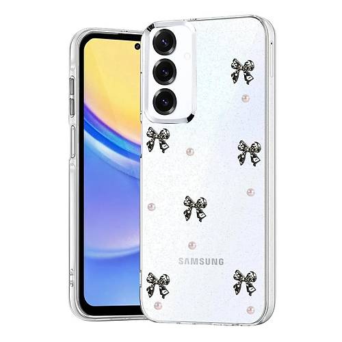 Galaxy A57 5G Fiyonk Desenli Kapak - Desen 8