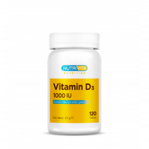Vitamin D3 1000 IU 120 Tablet