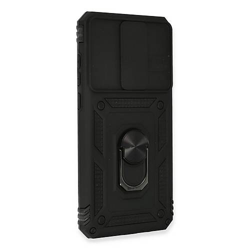 Redmi Note 8 Pro K�l�f Pars Lens Y�z�kl� Silikon - Siyah