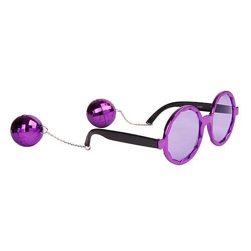 Disko Toplu K�peli Parti G�zl��� Mor Renk 15x16 cm