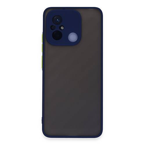 Redmi 12C K�l�f Montreal Silikon Kapak - Lacivert