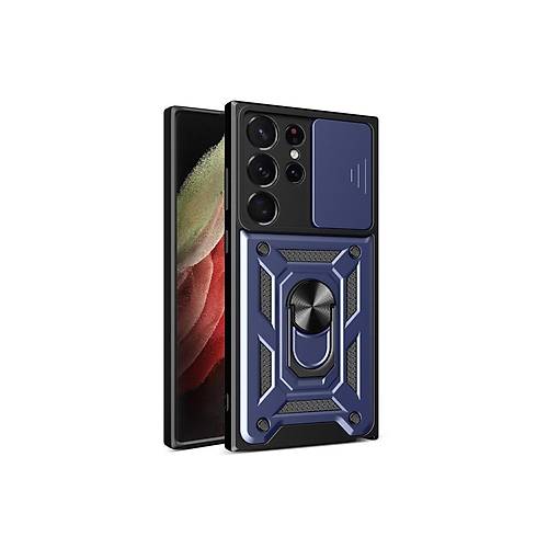 Galaxy S23 Ultra K�l�f Pars Lens Y�z�kl� Silikon - Lacivert