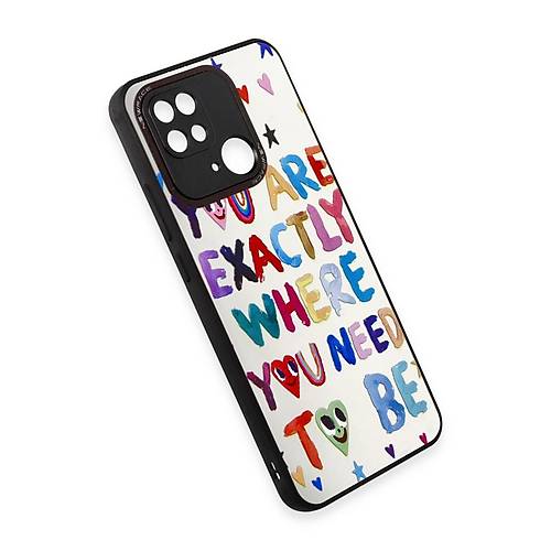 Redmi 10C K�l�f Mirror Desenli Kapak - Mirror - 10