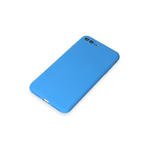iPhone 7 Plus K�l�f First Silikon - Mavi
