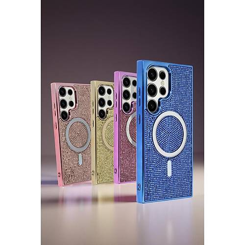 Galaxy S23 Ultra Helen Magsafe Kapak - Derin Mor