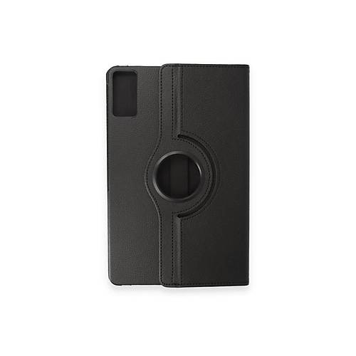 Redmi Pad SE 4G K�l�f 360 Tablet Deri K�l�f - Siyah