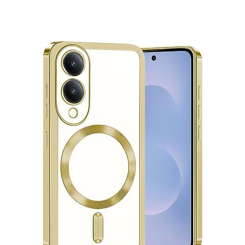 Galaxy S25 Edge Kross Magneticsafe Kapak - Gold