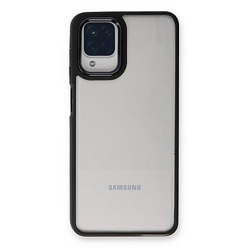Galaxy A22 K�l�f Dora Kapak - Siyah