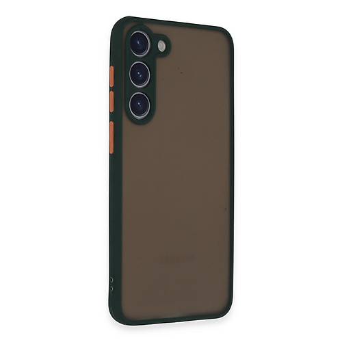 Galaxy S23 Plus K�l�f Montreal Silikon Kapak - Ye�il