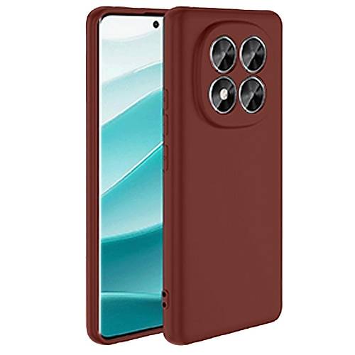 Redmi Note 14 Pro 5G K�l�f First Silikon - Bordo
