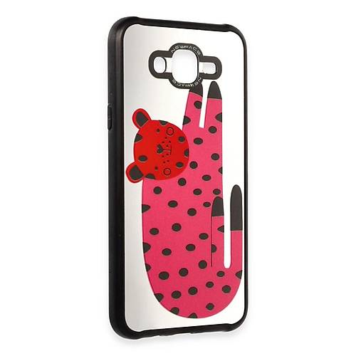 Galaxy J7 K�l�f Mirror Desenli Kapak - Mirror - 12