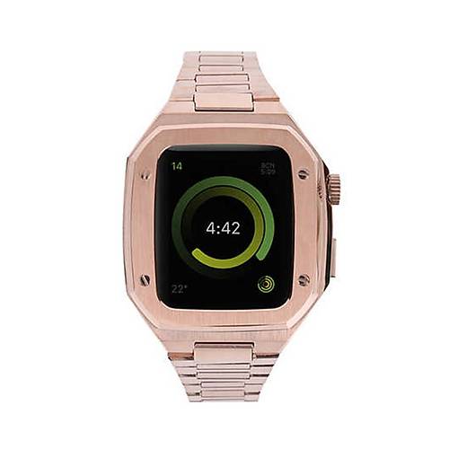 Watch 44mm Metal Petek Kasal� Kordon - Rose Gold