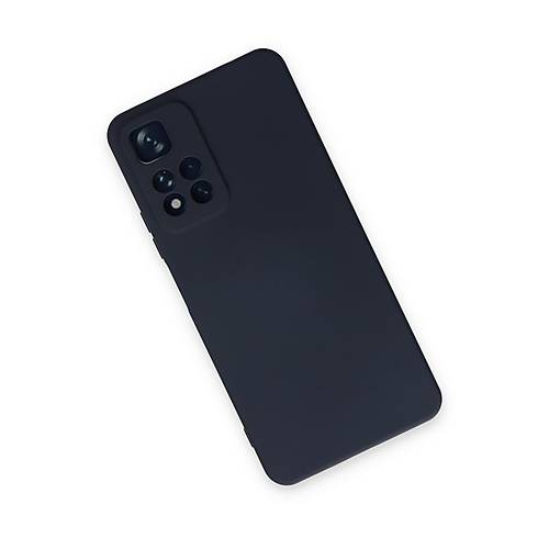 Redmi Note 11 Pro Plus 5G K�l�f Nano i�i Kadife Silikon - Lacivert