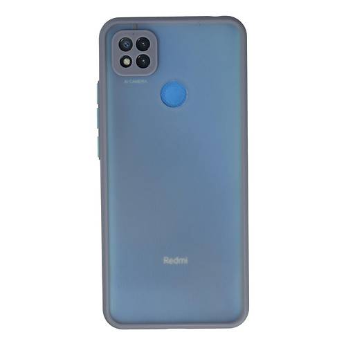 Redmi 9C K�l�f Montreal Silikon Kapak - Gri