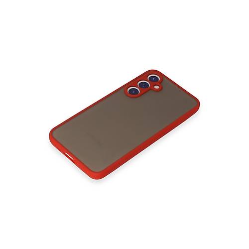 Galaxy S23 K�l�f Montreal Silikon Kapak - K�rm�z�