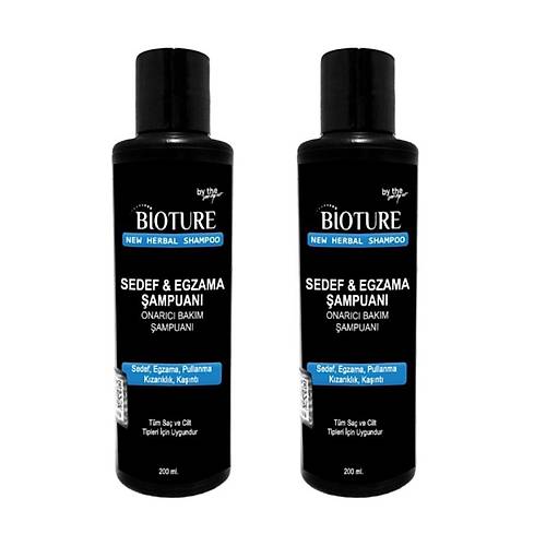 Bioture Eg.zama Sede.f Tahribatlar�n� D�k�nt�lerini Onaran Bak�m �ampuan� 200 ml X 2 Ad