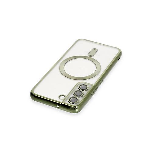 Galaxy S22 K�l�f Kross Magneticsafe Kapak - Koyu Ye�il