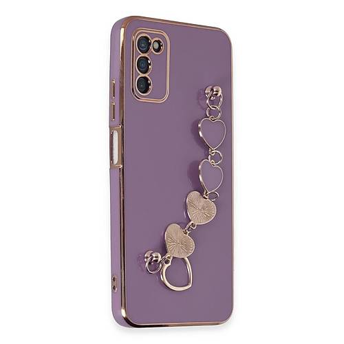 Galaxy A03S K�l�f Esila Silikon - Mor