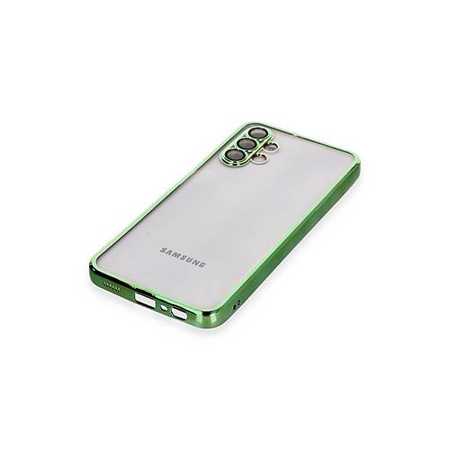 Galaxy A04S K�l�f Razer Lensli Silikon - Ye�il