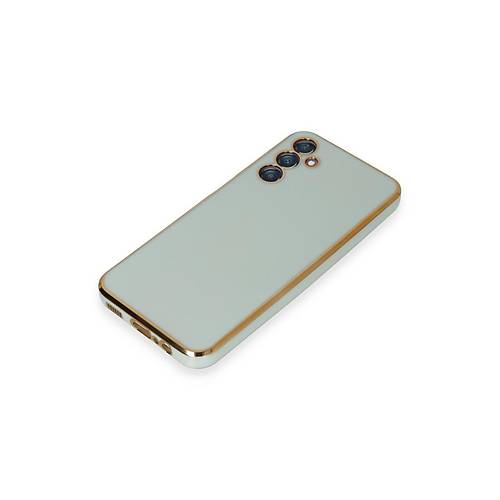 Galaxy M14 5G K�l�f Volet Silikon - A��k Ye�il