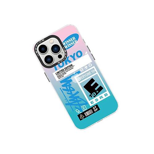 iPhone 13 Pro K�l�f Estoril Desenli Kapak - Estoril - 1