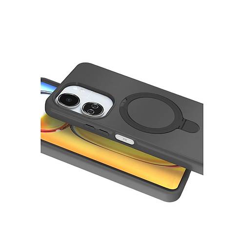 Redmi 13C Regal Magsafe Standl� Kapak - Titan Gri