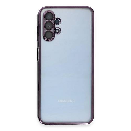 Galaxy A13 4G K�l�f Razer Lensli Silikon - Mor