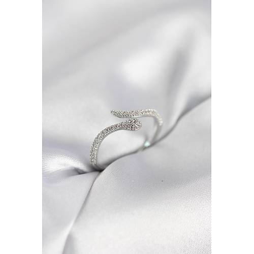 G�m�� Renk Y�lan Model Zirkon Ta�l� Kad�n Y�z�k