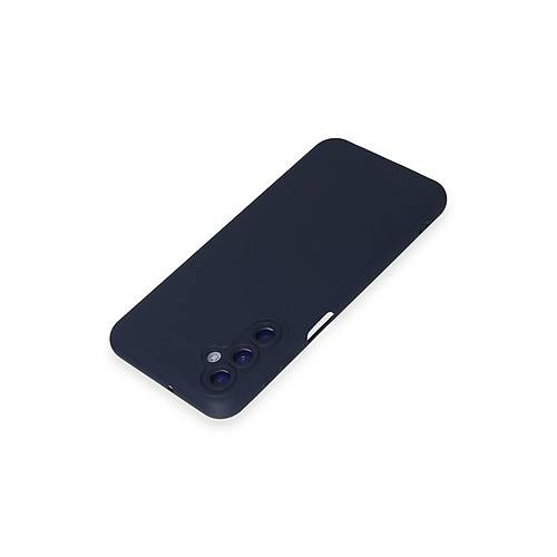 Galaxy M14 5G K�l�f Nano i�i Kadife Silikon - Lacivert