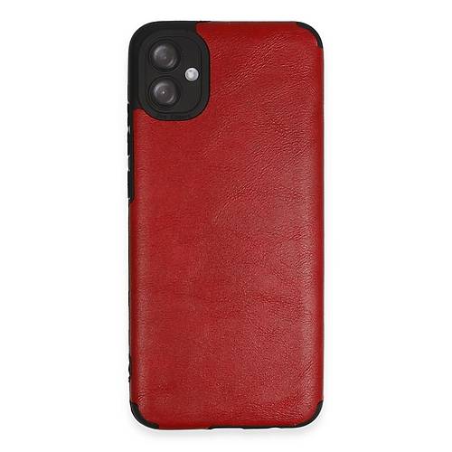 Galaxy A04E K�l�f Loop Deri Silikon - K�rm�z�