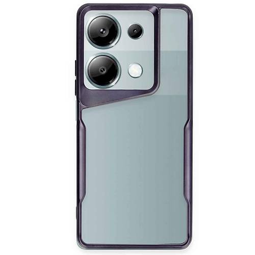 Redmi Note 13 Pro 4G K�l�f Boyi Silikon Kapak - Derin Mor