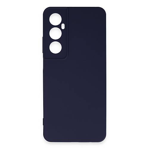 Realme C65 K�l�f First Silikon - Lacivert