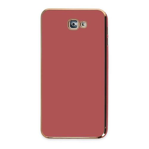 Galaxy J7 Prime K�l�f Volet Silikon - K�rm�z�