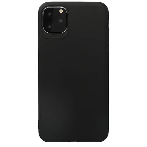 iPhone 11 Pro Max K�l�f First Silikon - Siyah