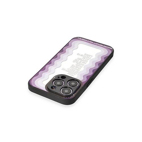 iPhone 12 Pro K�l�f Mirror Desenli Kapak - Mirror - 5