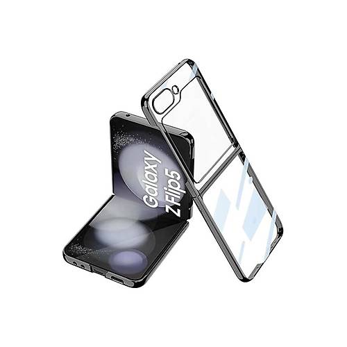 Galaxy Z Flip 5 K�l�f Fold Element Kapak - Siyah