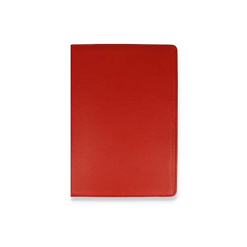 MediaPad T3 10 / 9.6 K�l�f 360 Tablet Deri K�l�f - K�rm�z�