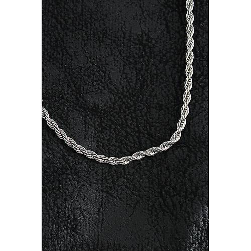 316L �elik Burgu Zincir Model G�m�� Renk Erkek Kolye