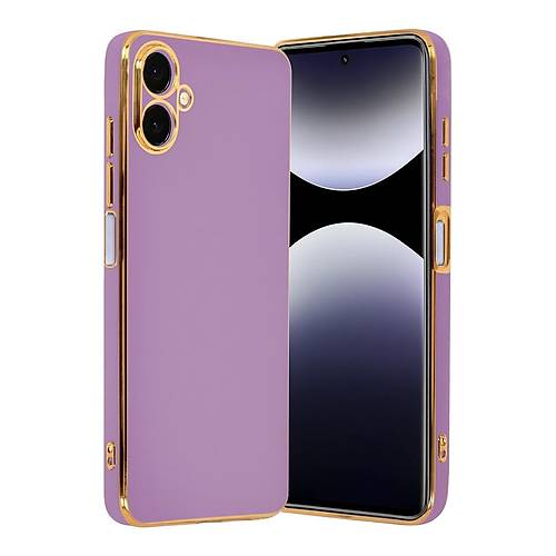 Galaxy A07 4G Volet Silikon - Mor