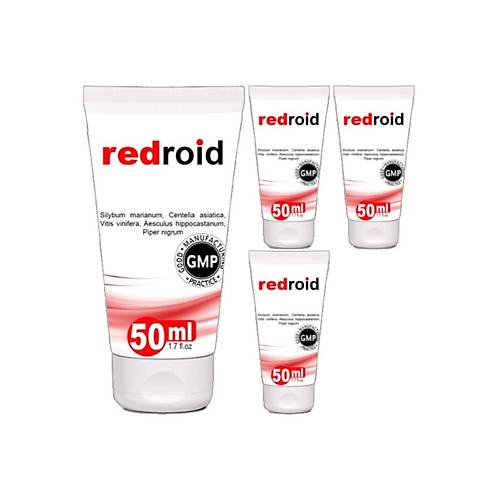 Redroid 4 Adet Rahatlat�c� Masaj Kremi 50 ml �zel Krem