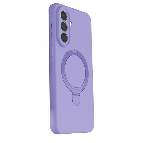 Galaxy A57 5G Regal Magsafe Standl� Kapak - Lila