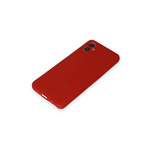 Galaxy A05 K�l�f First Silikon - K�rm�z�