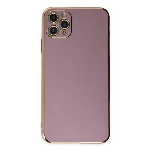 iPhone 11 Pro Max K�l�f Volet Silikon - Mor