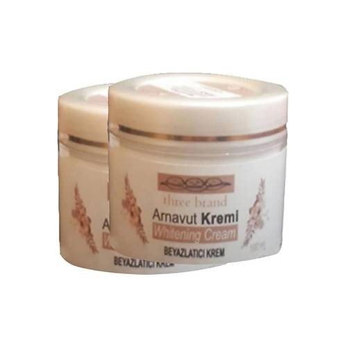 Three Brand Arnavutkremi 2li Adet Whitens Cream T�mb�lge Akl�k Kremi 100 ml