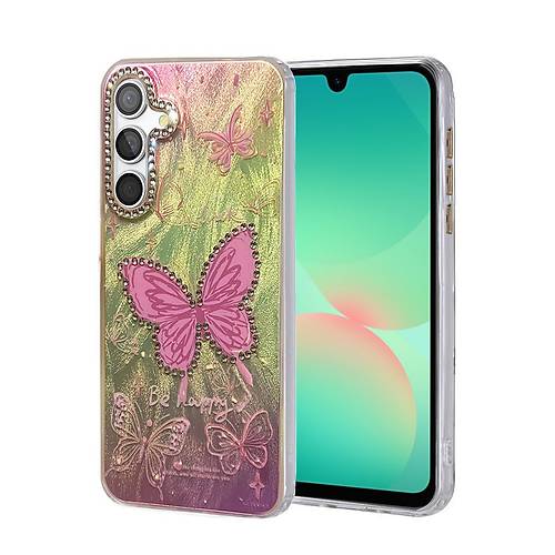 Galaxy A26 K�l�f Blade Aynal� Desenli Kapak - Desen 5