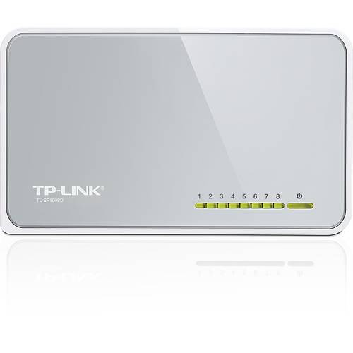 TP-LINK TL-SF1008D 8 PORT 10/100 PLAST�K KASA SWITCH