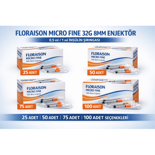 Floraison Micro Fine 32G 8mm Enjekt�r �ns�lin ��r�ngas�