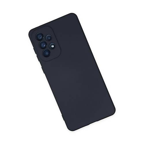 Galaxy A23 4G K�l�f Nano i�i Kadife Silikon - Lacivert