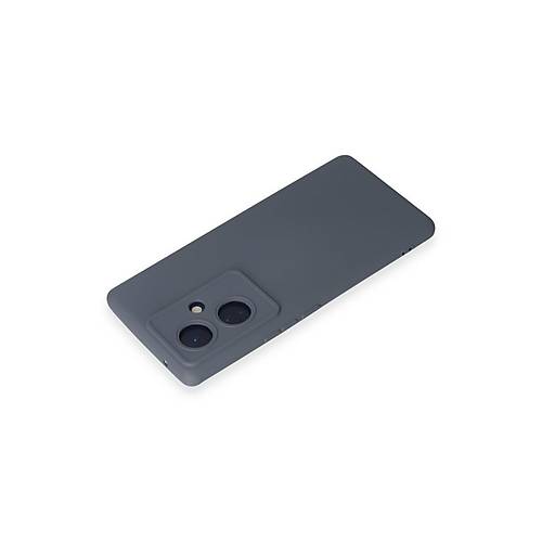 V29 Lite K�l�f Nano i�i Kadife Silikon - Gri